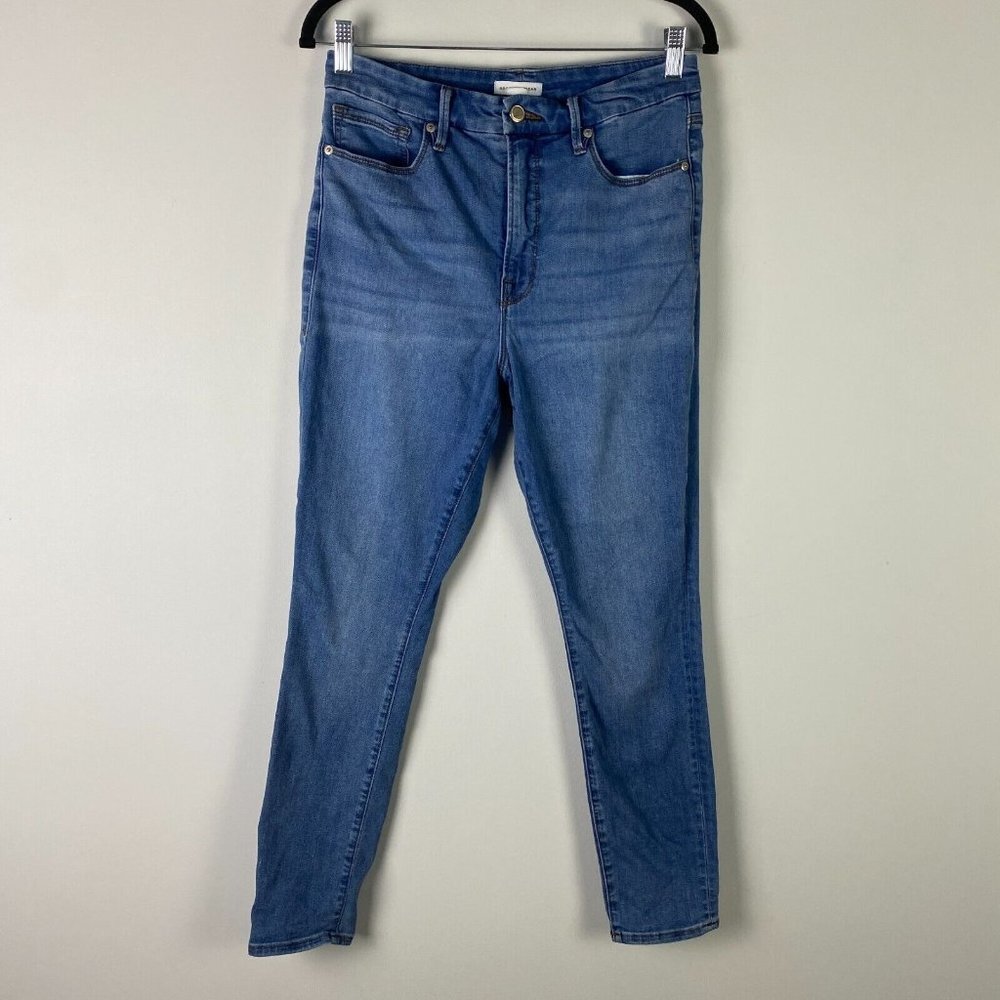 Good American Women's Skinny Jeans - Blue